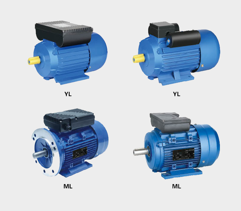 YL/ML series single-phase double-planted capacitor asynchronous motor